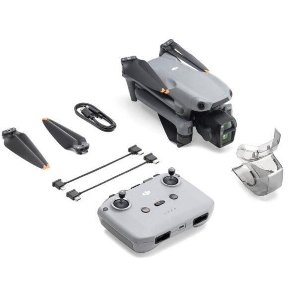 dji drone air 3s+radiocommande rc n3