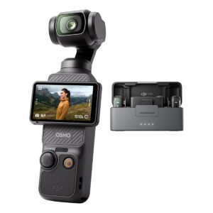 dji osmo pocket 3 + mic 2 (2 tx + 1 rx + boîtier)