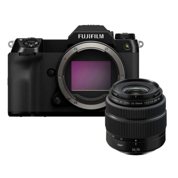 fujifilm gfx 100s ii + gf 35 70 mm f/4,5 5,6 wr