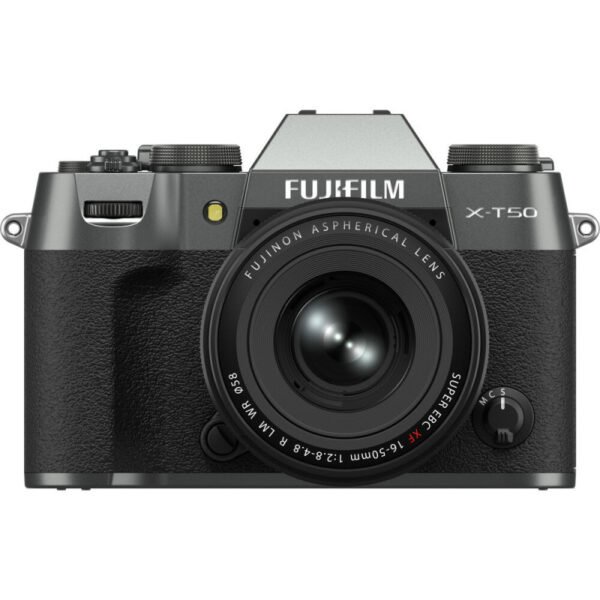 fujifilm x t50 charcoal + xf 16 50 mm f/2,8 4,8 r lm wr