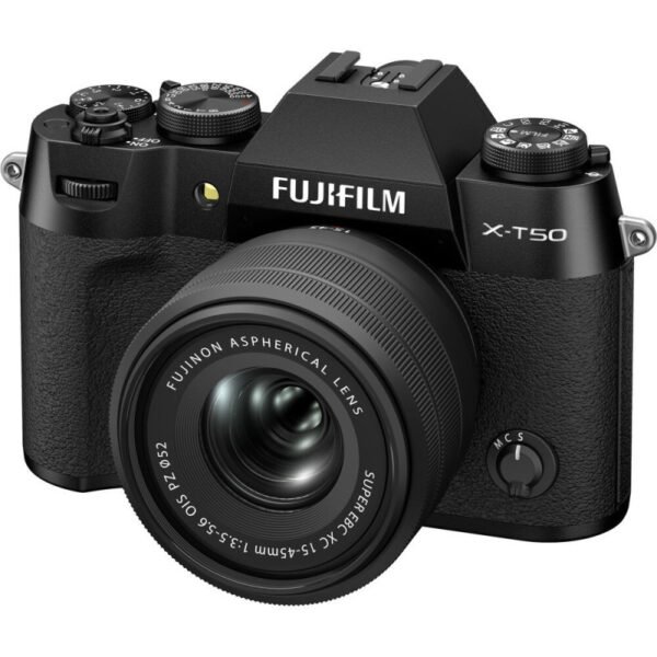 fujifilm x t50 noir + xc 15 45 mm f/3,5 5,6 ois pz