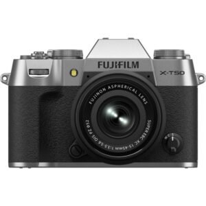 fujifilm x t50 silver + xc 15 45 mm f/3,5 5,6 ois pz