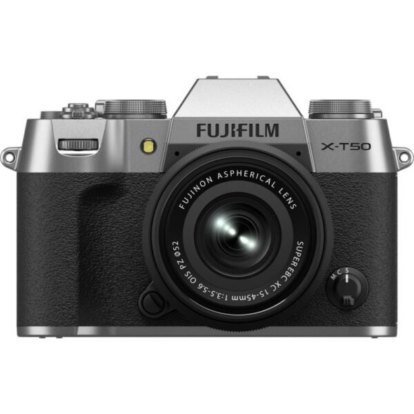 fujifilm x t50 silver + xc 15 45 mm f/3,5 5,6 ois pz