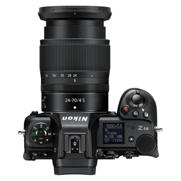 nikon z6iii + 24 70 mm f/4 s